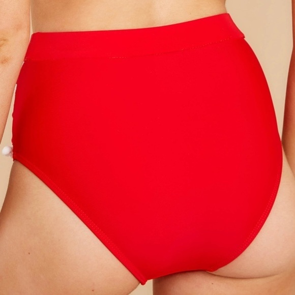 NWT Keep Confident Red Bikini Bottoms - Picture 5 of 7
